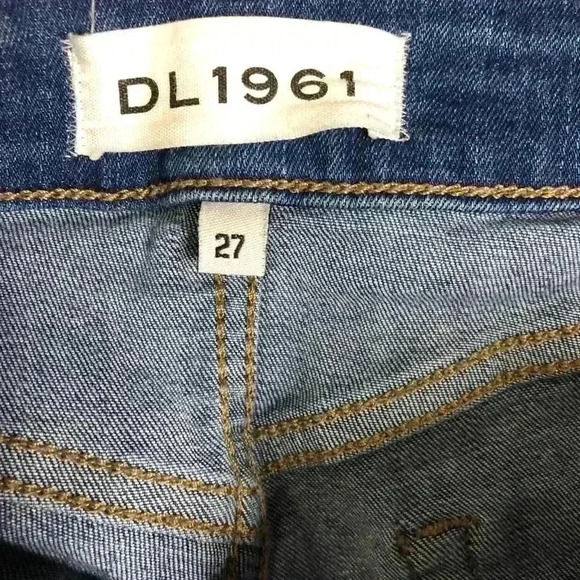 DL1961 Florence Cropped Blue Jeans size 27 - Picture 5 of 7